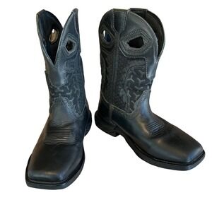 Double H Phantom Rider men's 7.5 D leather waterproof work boot western cowboy